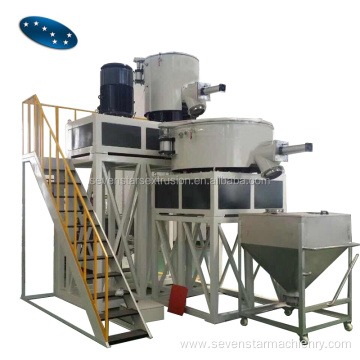 New pvc high speed plastic powder super mixer